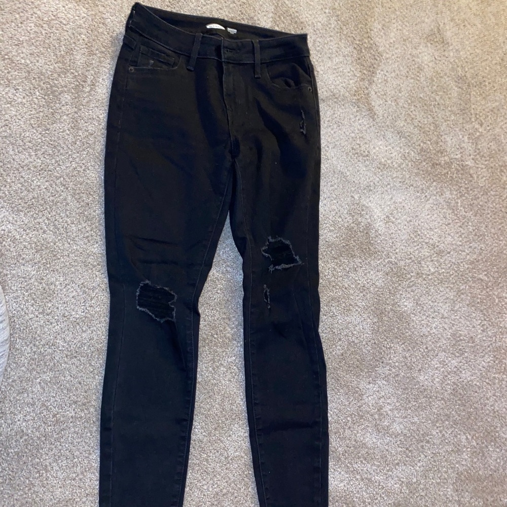 Black Old Navy Skinny jeans